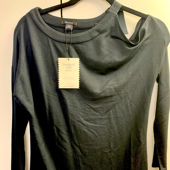 Brand new, never worn Stella & Dot one shoulder cutout long sleeve top - Picture 2 of 6